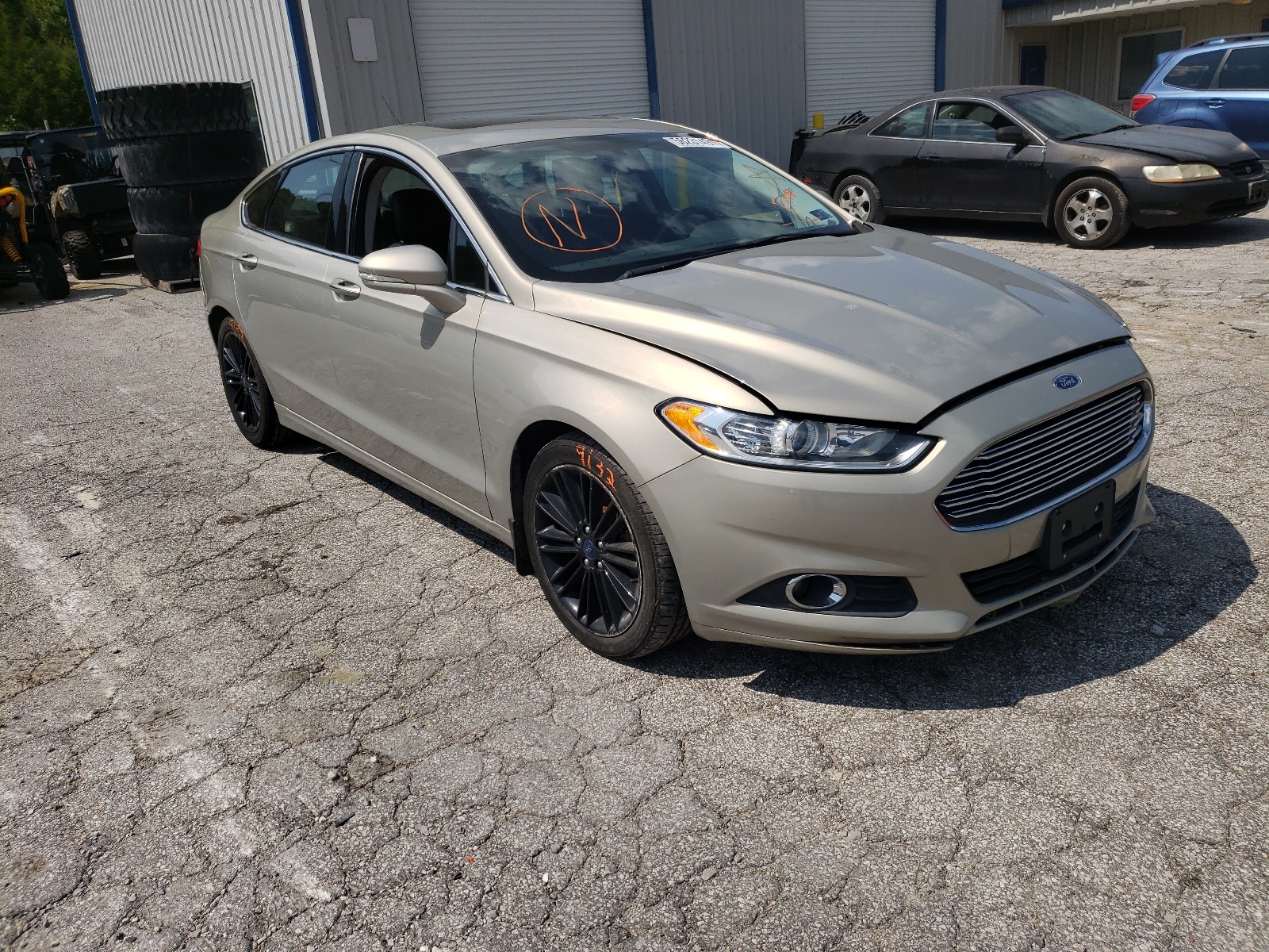 FORD FUSION SE 2015 with VIN 3FA6P0H95FR111179 - Photo from auction