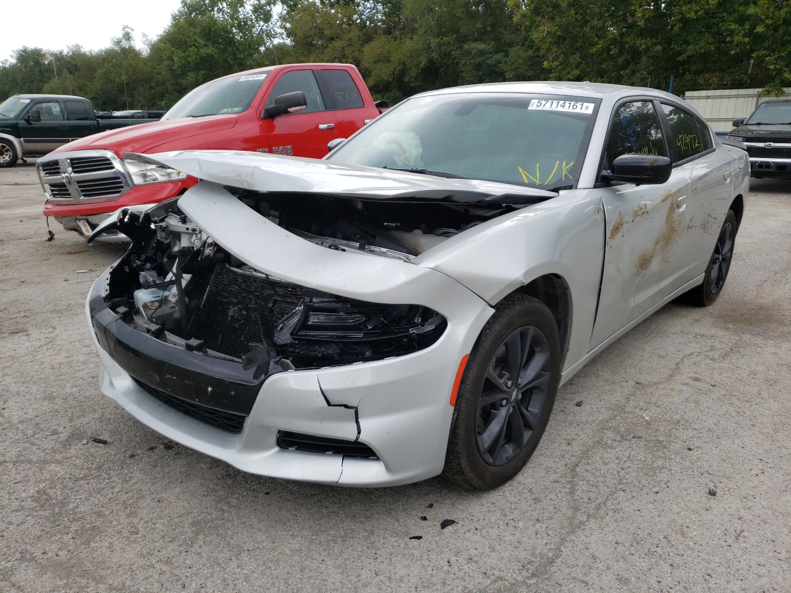 Photo 2 from auction – 2020 DODGE CHARGER SX with VIN 2C3CDXJG3LH141705