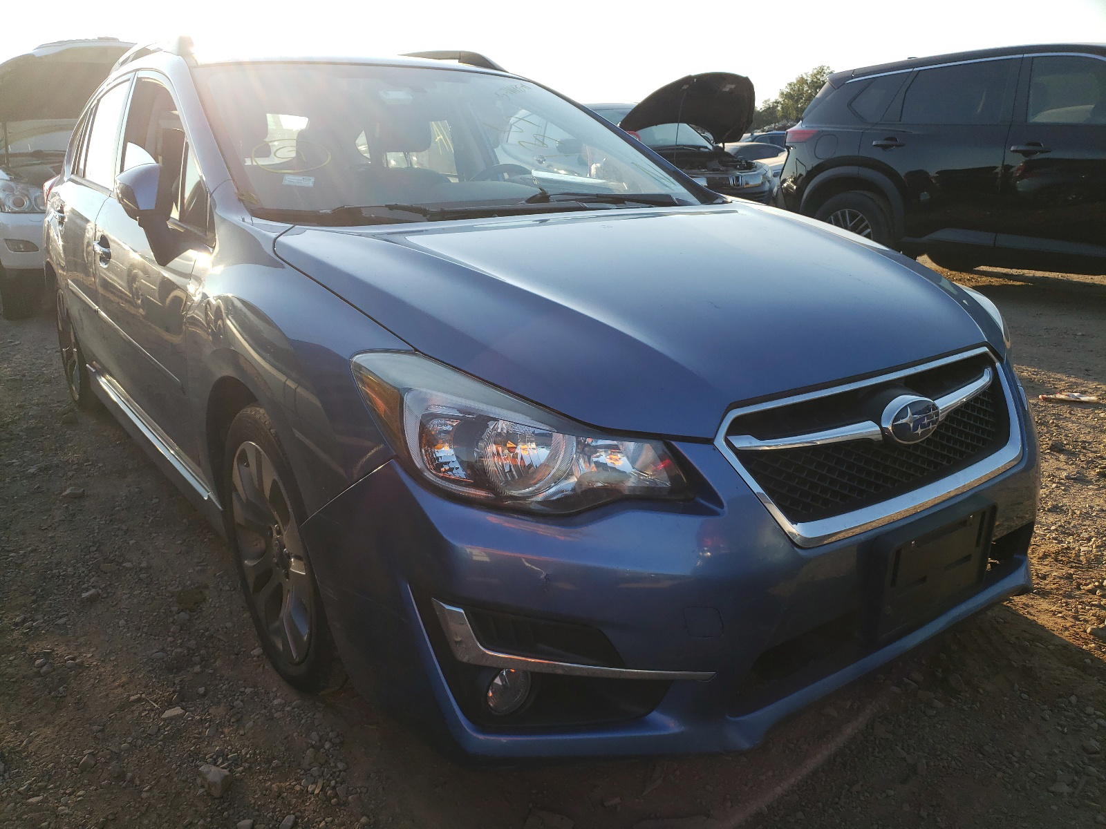 SUBARU IMPREZA SP 2015 with VIN JF1GPAZ63F8243874 - Photo from auction