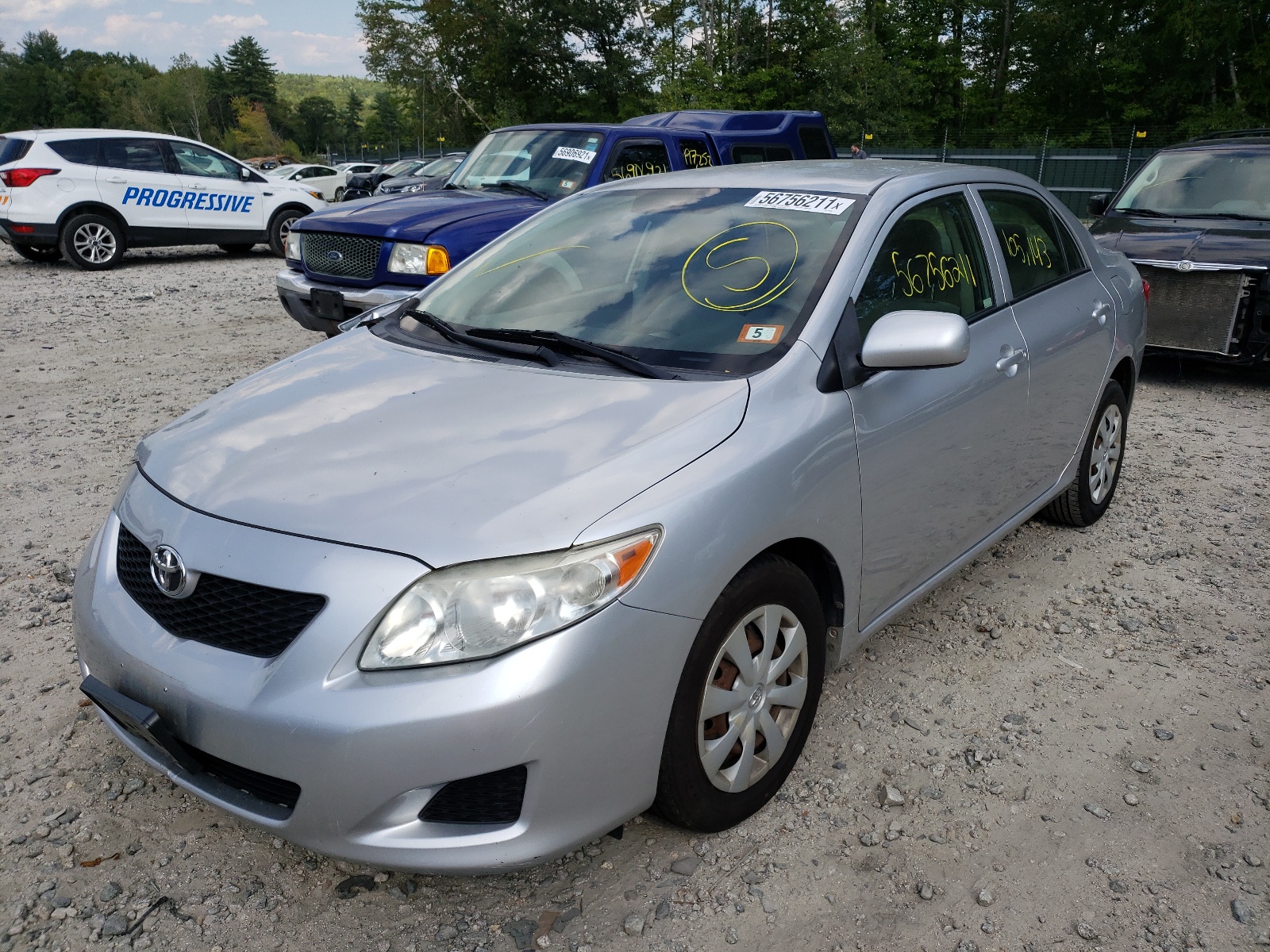 Photo 2 from auction – 2010 TOYOTA COROLLA BA with VIN JTDBU4EE4AJ064692