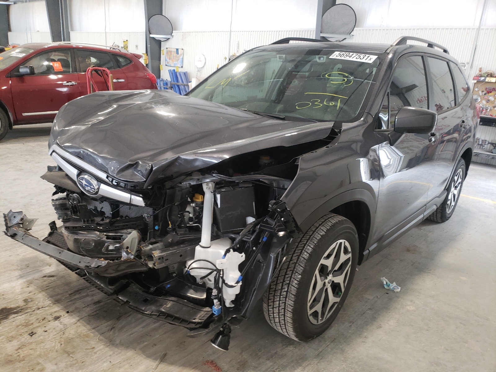Photo 2 from auction – 2021 SUBARU FORESTER P with VIN JF2SKAJC4MH550361