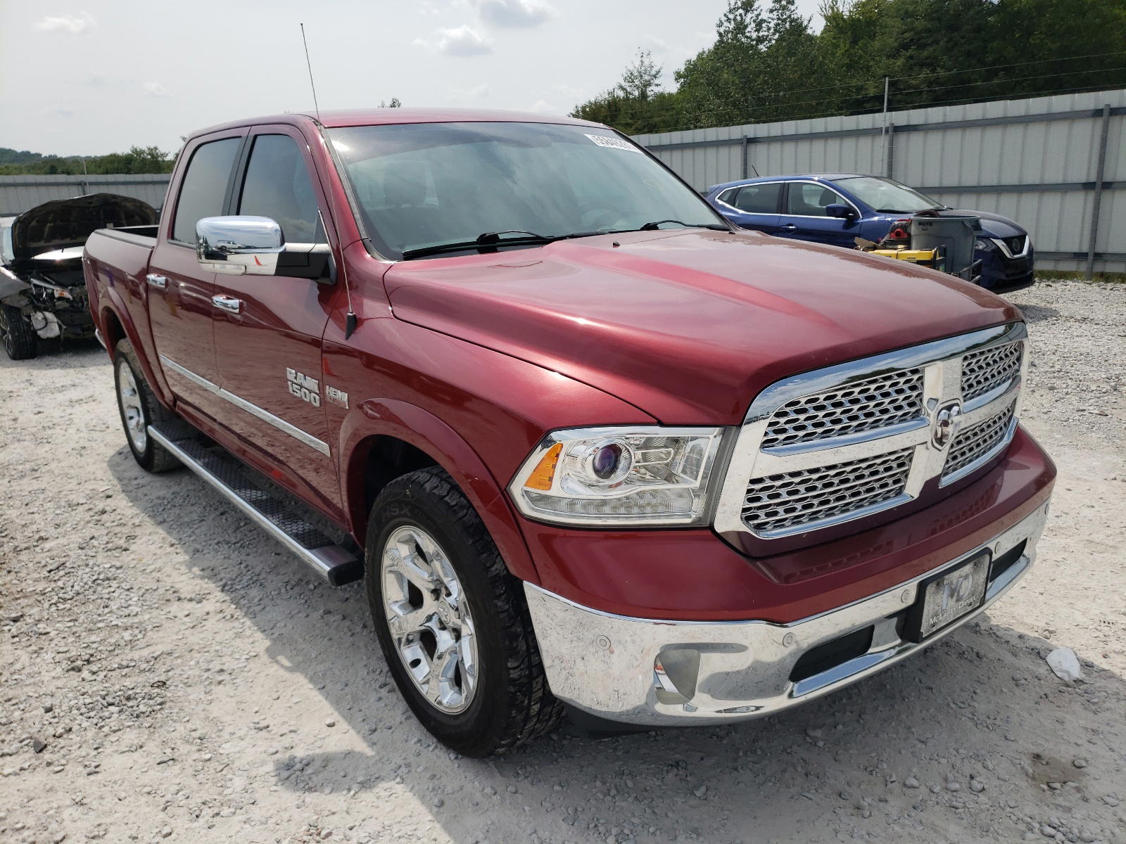 RAM 1500 LARAM 2015 with VIN 1C6RR7NT0FS660486 - Photo from auction
