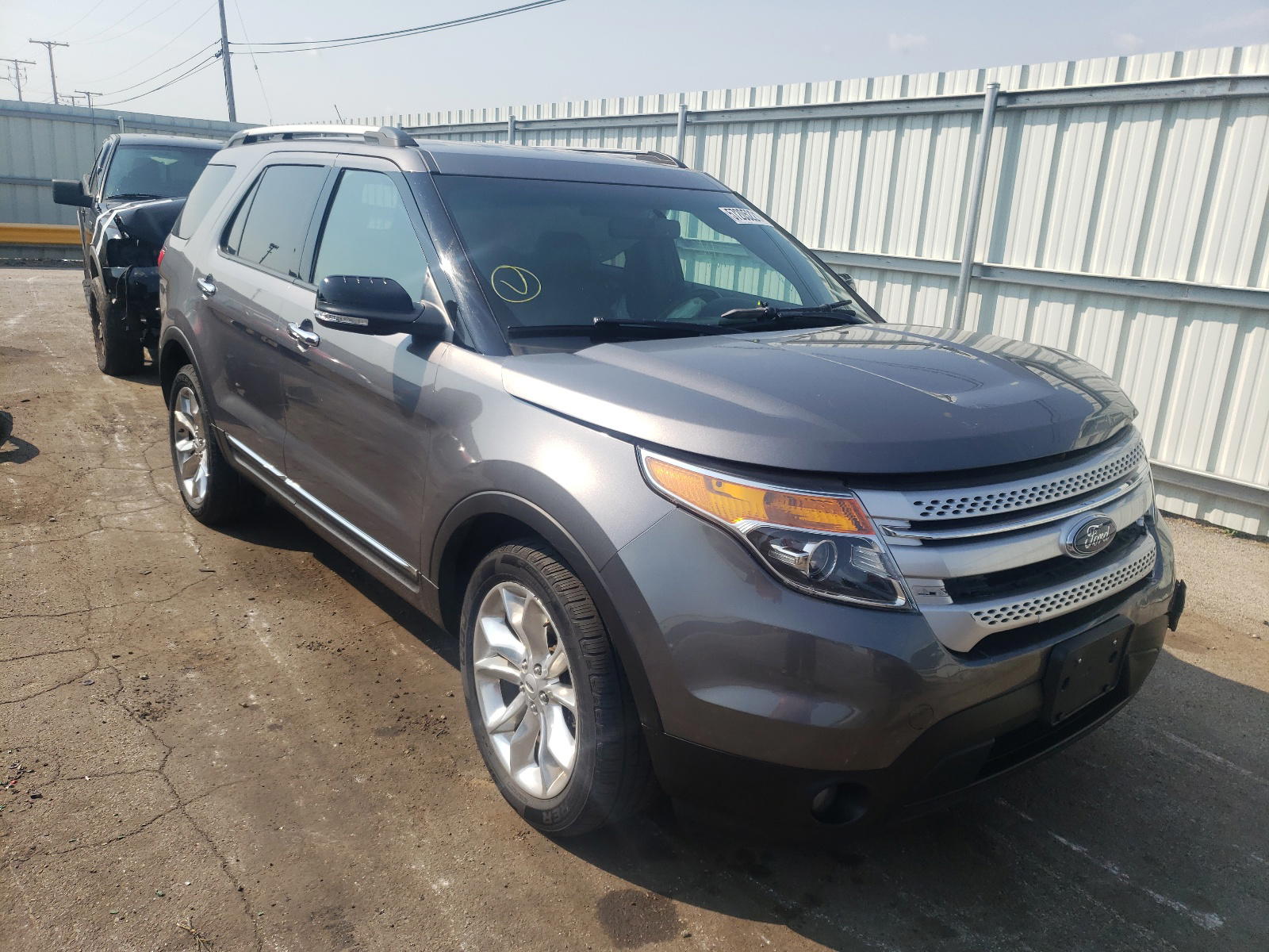 FORD EXPLORER X 2014 with VIN 1FM5K8D86EGC34071 - Photo from auction