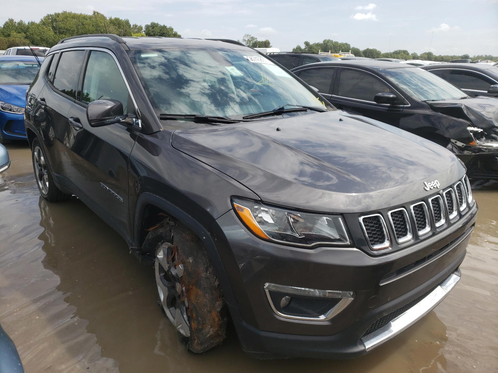 JEEP COMPASS LI 2019 with VIN 3C4NJCCB6KT664195 - Photo from auction