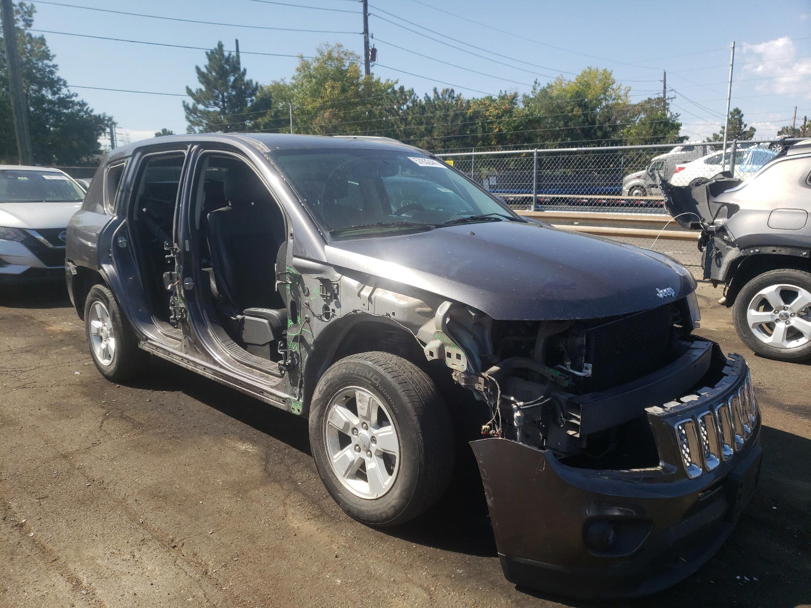 JEEP COMPASS LA 2017 with VIN 1C4NJCEBXHD198721 - Photo from auction