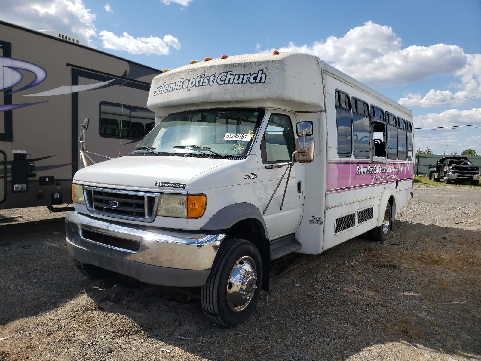 Photo 2 from auction – 2003 FORD ECONOLINE with VIN 1FDAE55FX3HA90503