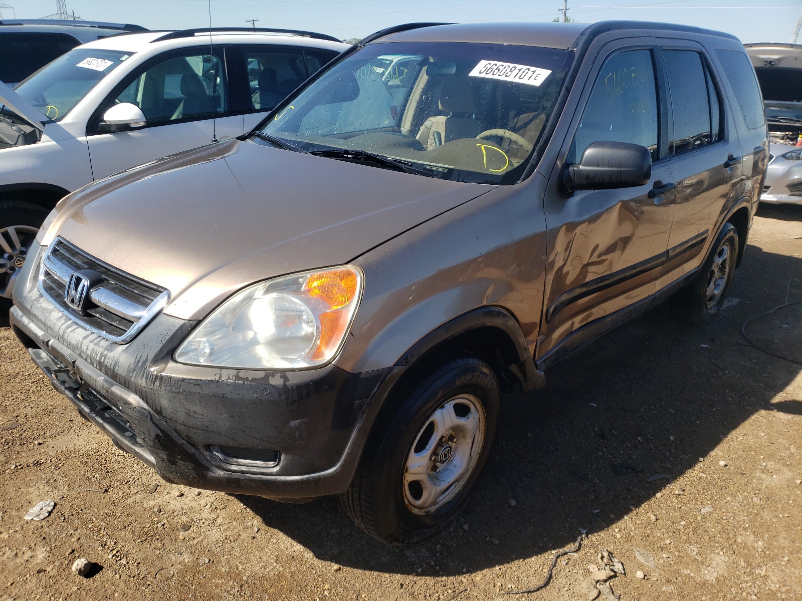 Photo 2 from auction – 2003 HONDA CR-V LX with VIN JHLRD78443C014274
