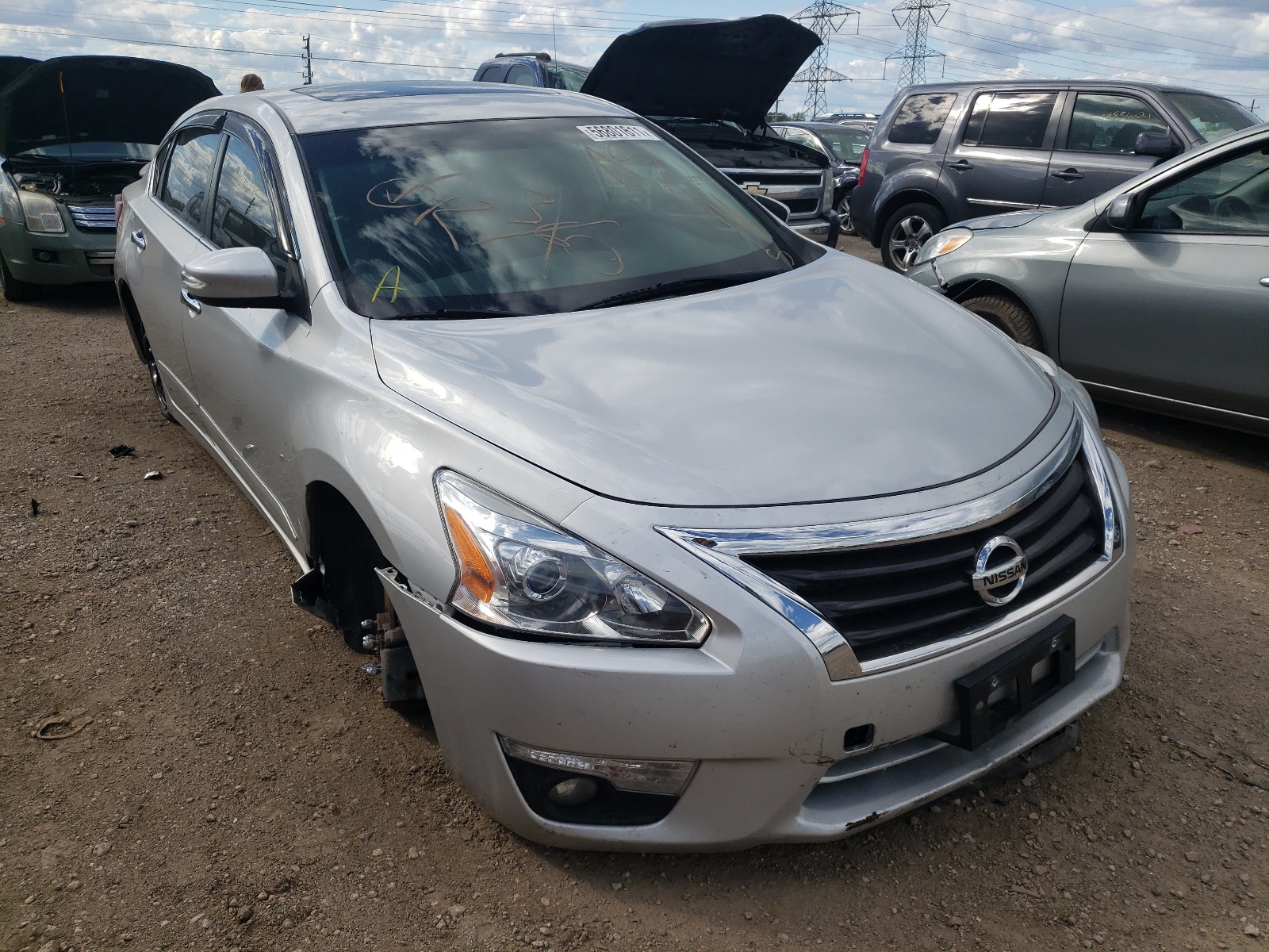 NISSAN ALTIMA 2.5 2013 with VIN 1N4AL3AP3DN467601 - Photo from auction