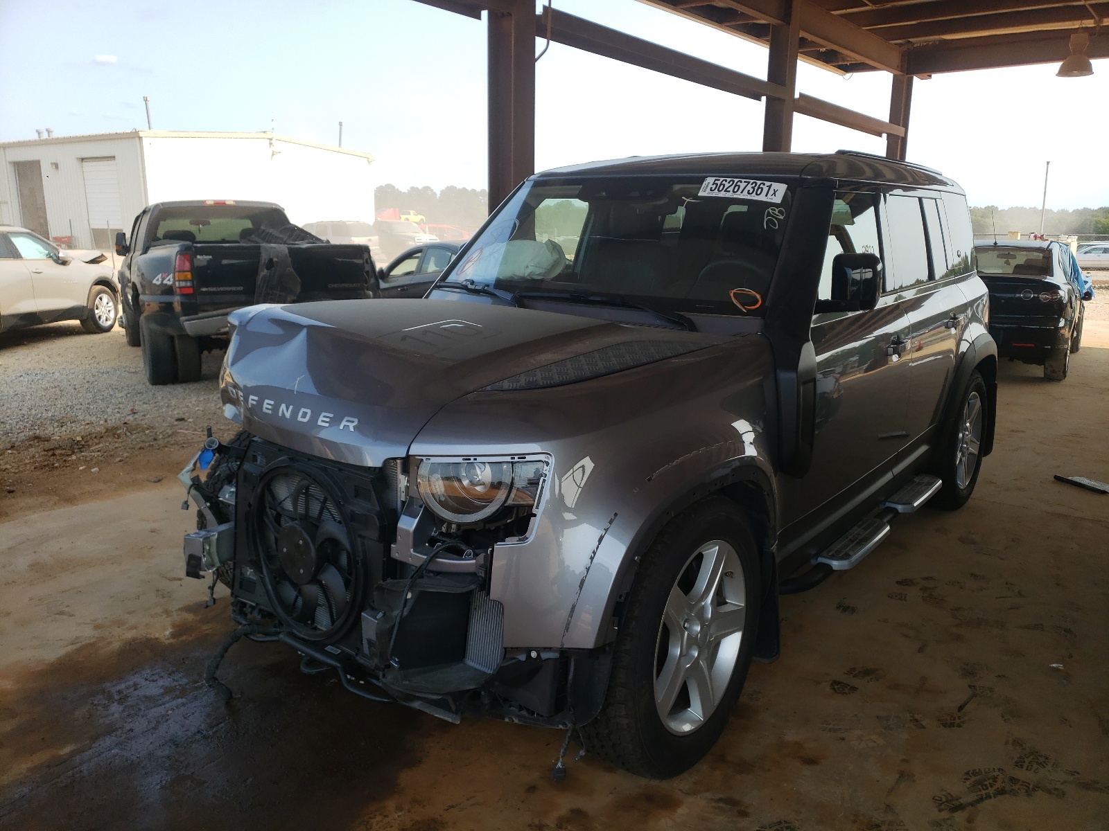 Photo 2 from auction – 2020 LAND ROVER DEFENDER 1 with VIN SALEP7EU1L2020698