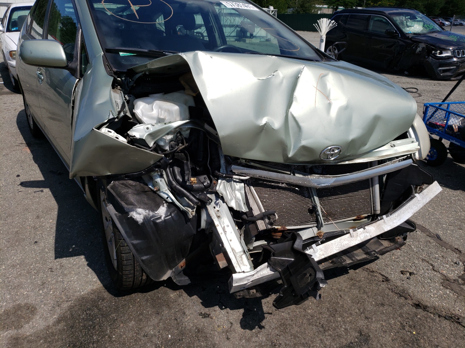 Photo 9 from auction – 2009 TOYOTA PRIUS with VIN JTDKB20U193534718