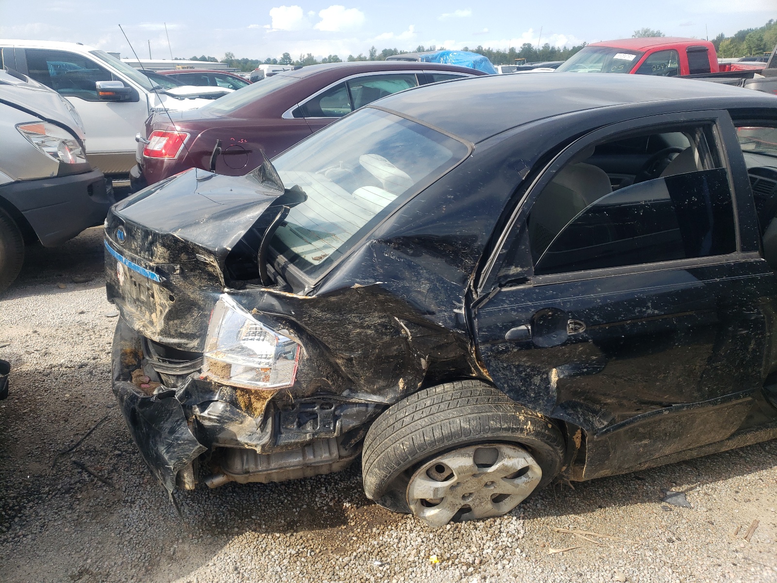 Photo 9 from auction – 2009 KIA SPECTRA EX with VIN KNAFE221595653224