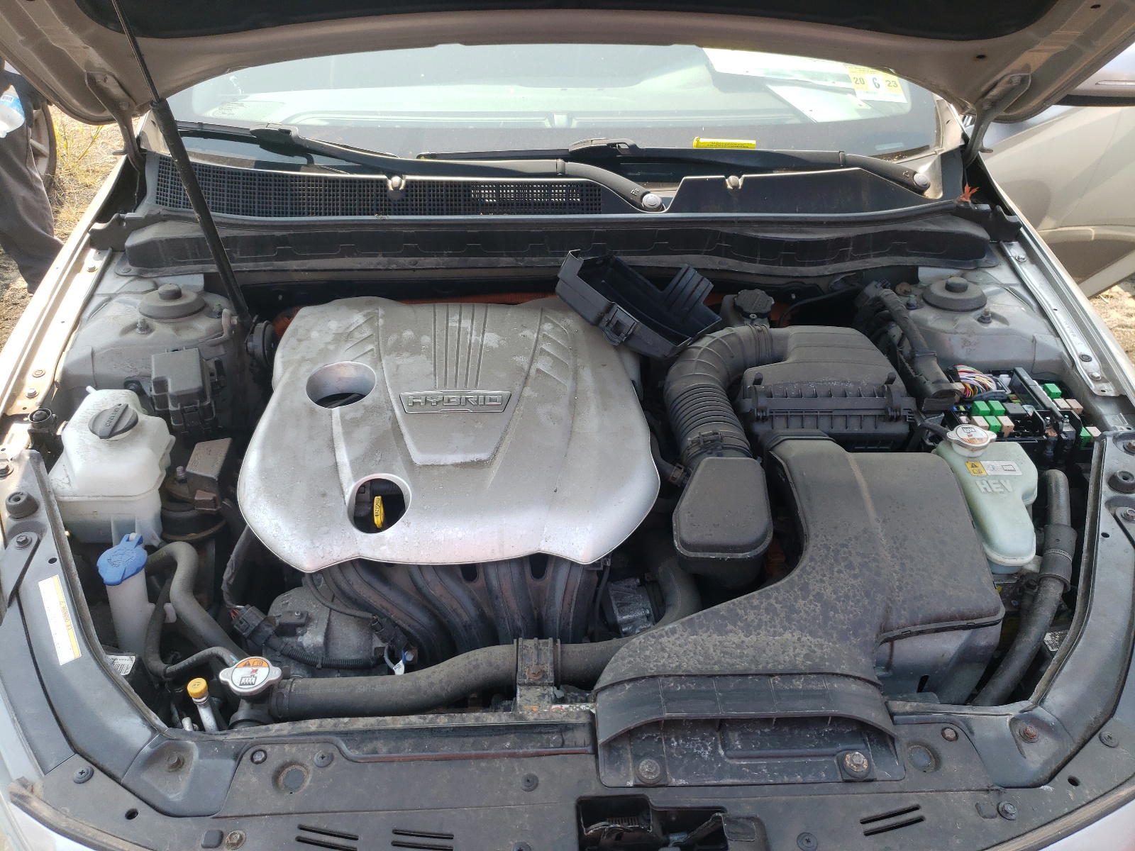 Photo 7 from auction – 2012 KIA OPTIMA HYB with VIN KNAGM4AD5C5031423
