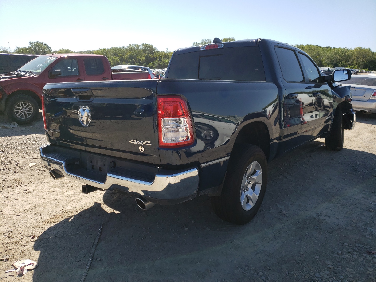 Photo 4 from auction – 2021 RAM 1500 BIG H with VIN 1C6SRFFT7MN719510