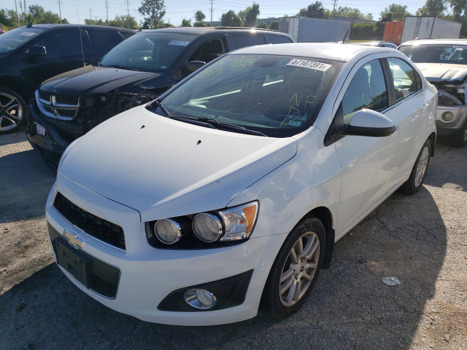 Photo 2 from auction – 2013 CHEVROLET SONIC LT with VIN 1G1JC5SHXD4184477