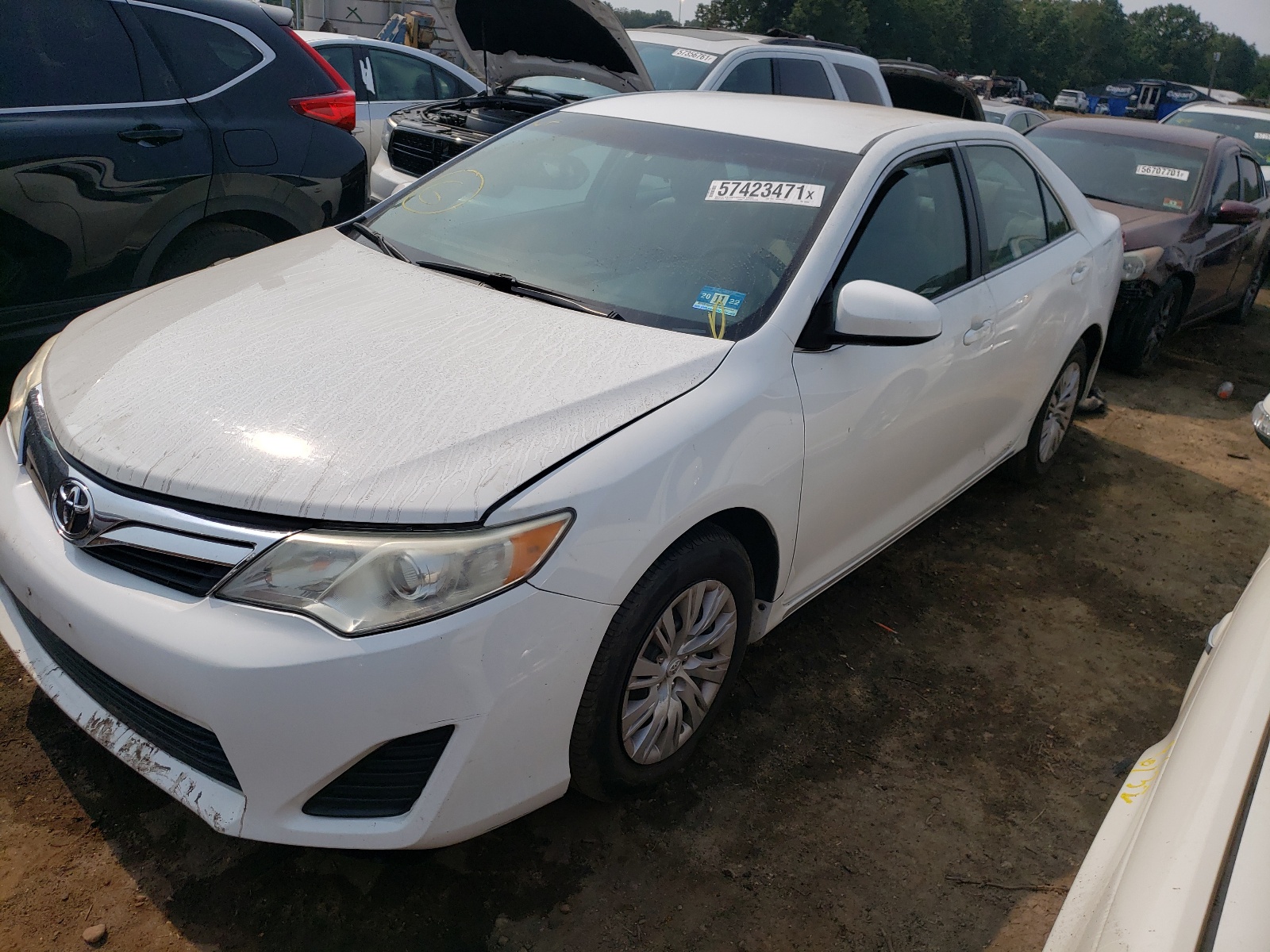 Photo 2 from auction – 2013 TOYOTA CAMRY L with VIN 4T4BF1FK4DR294038
