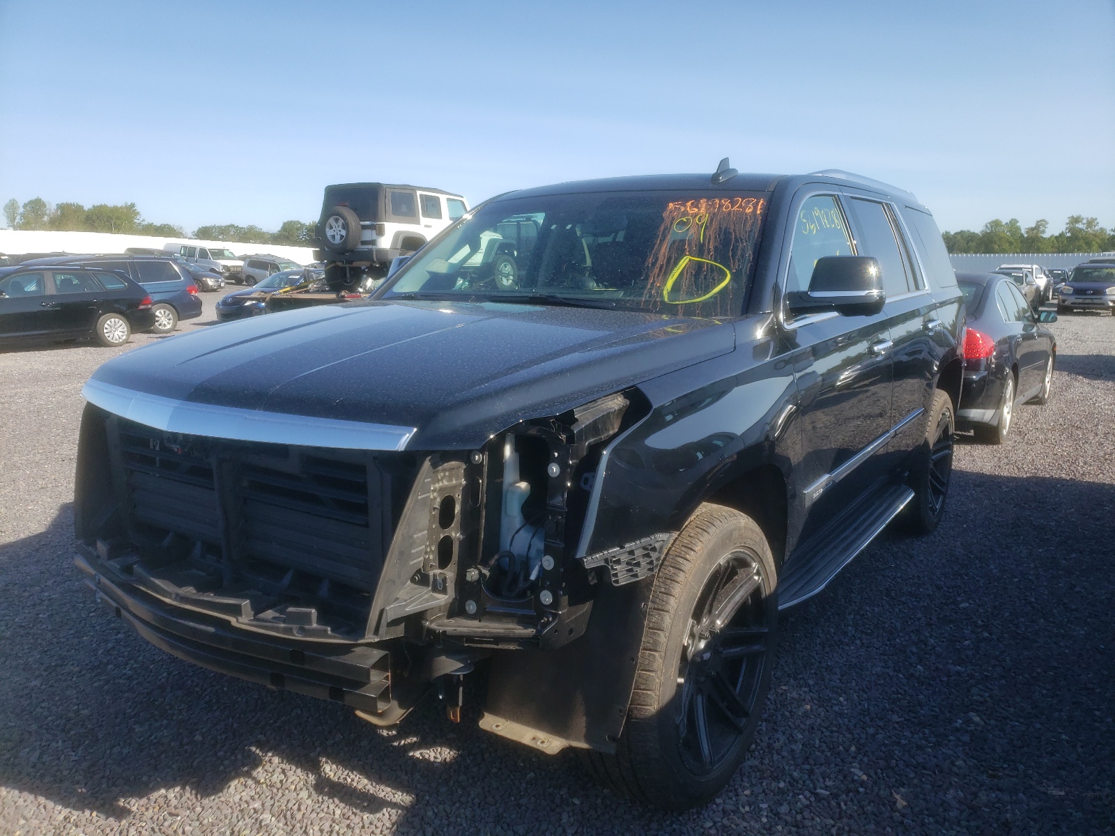 Photo 2 from auction – 2015 CADILLAC ESCALADE L with VIN 1GYS4MKJXFR559919