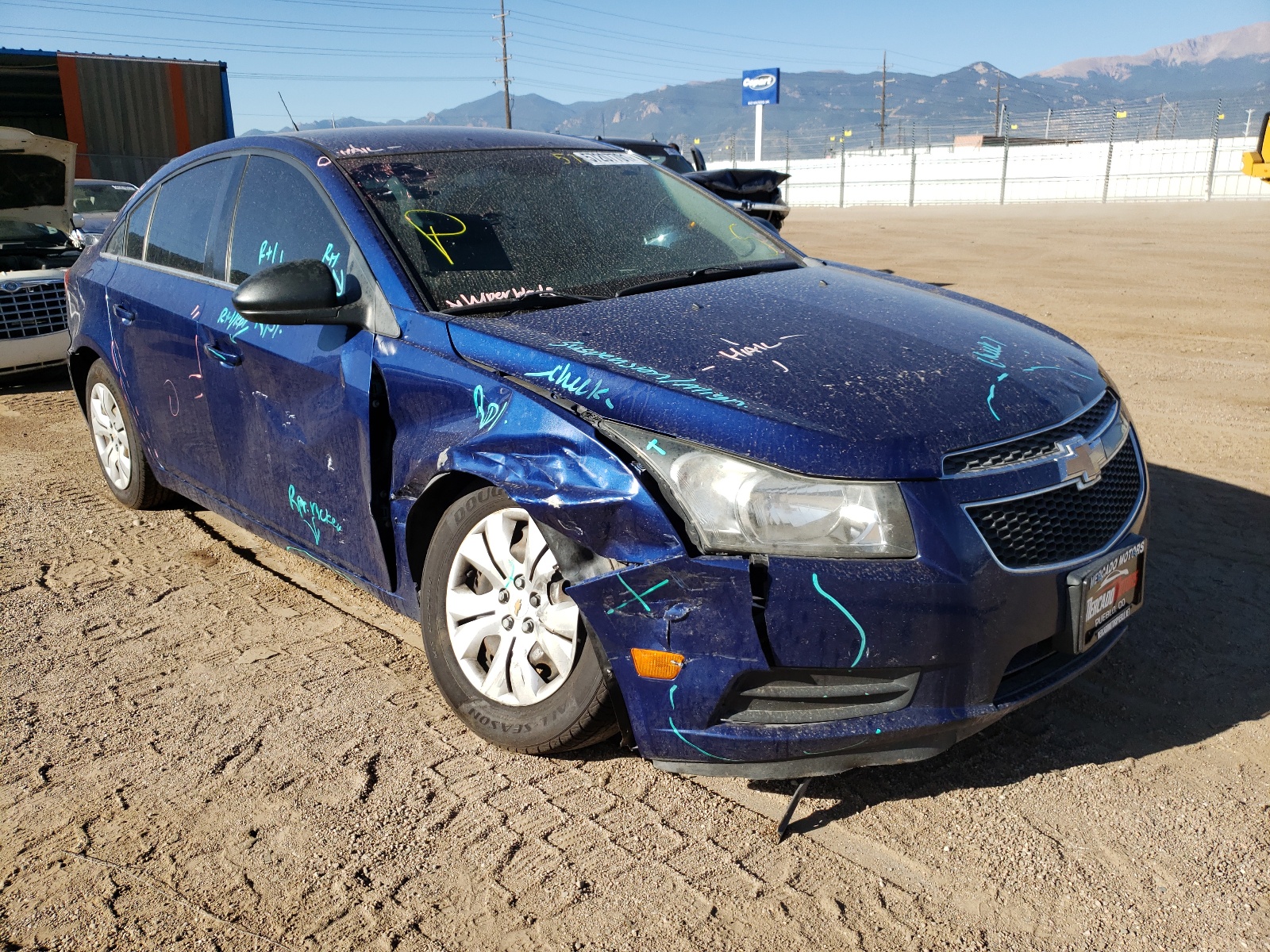 Photo 1 from auction – 2012 CHEVROLET CRUZE LS with VIN 1G1PC5SH4C7191092