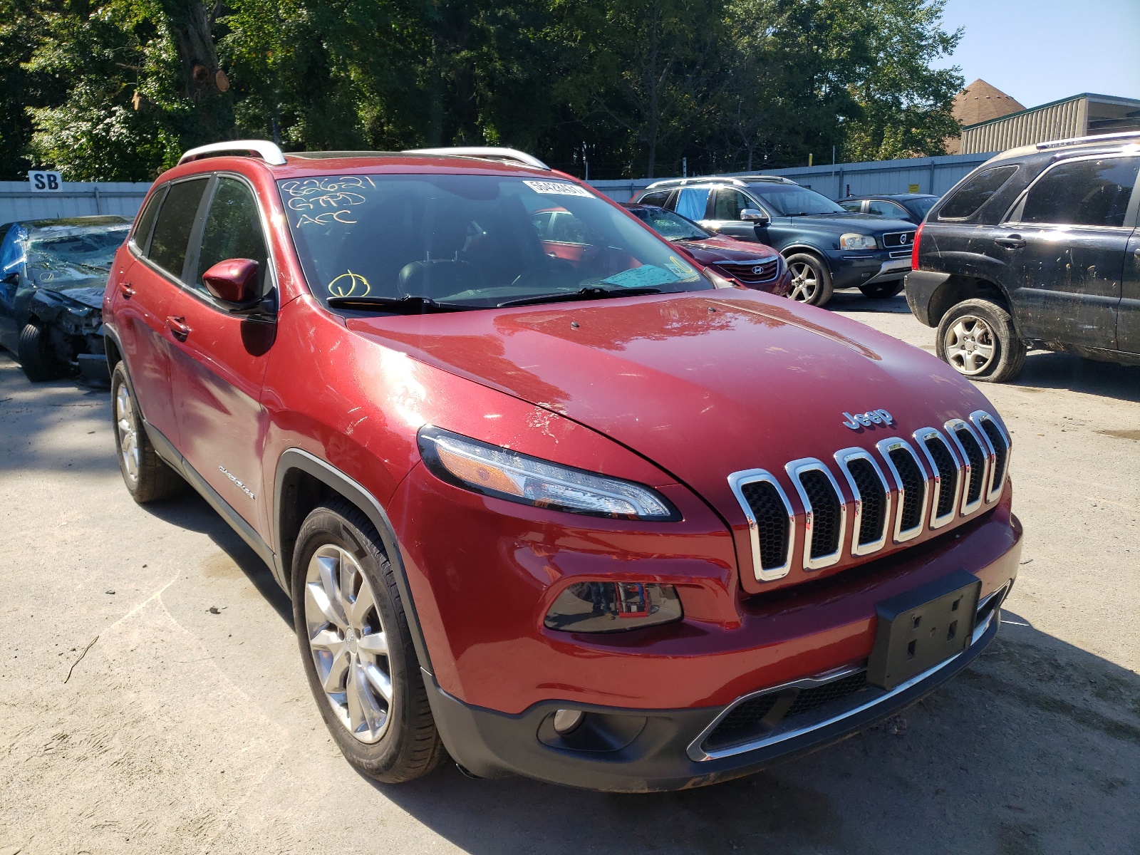 Photo 1 from auction – 2016 JEEP CHEROKEE L with VIN 1C4PJMDB8GW305784