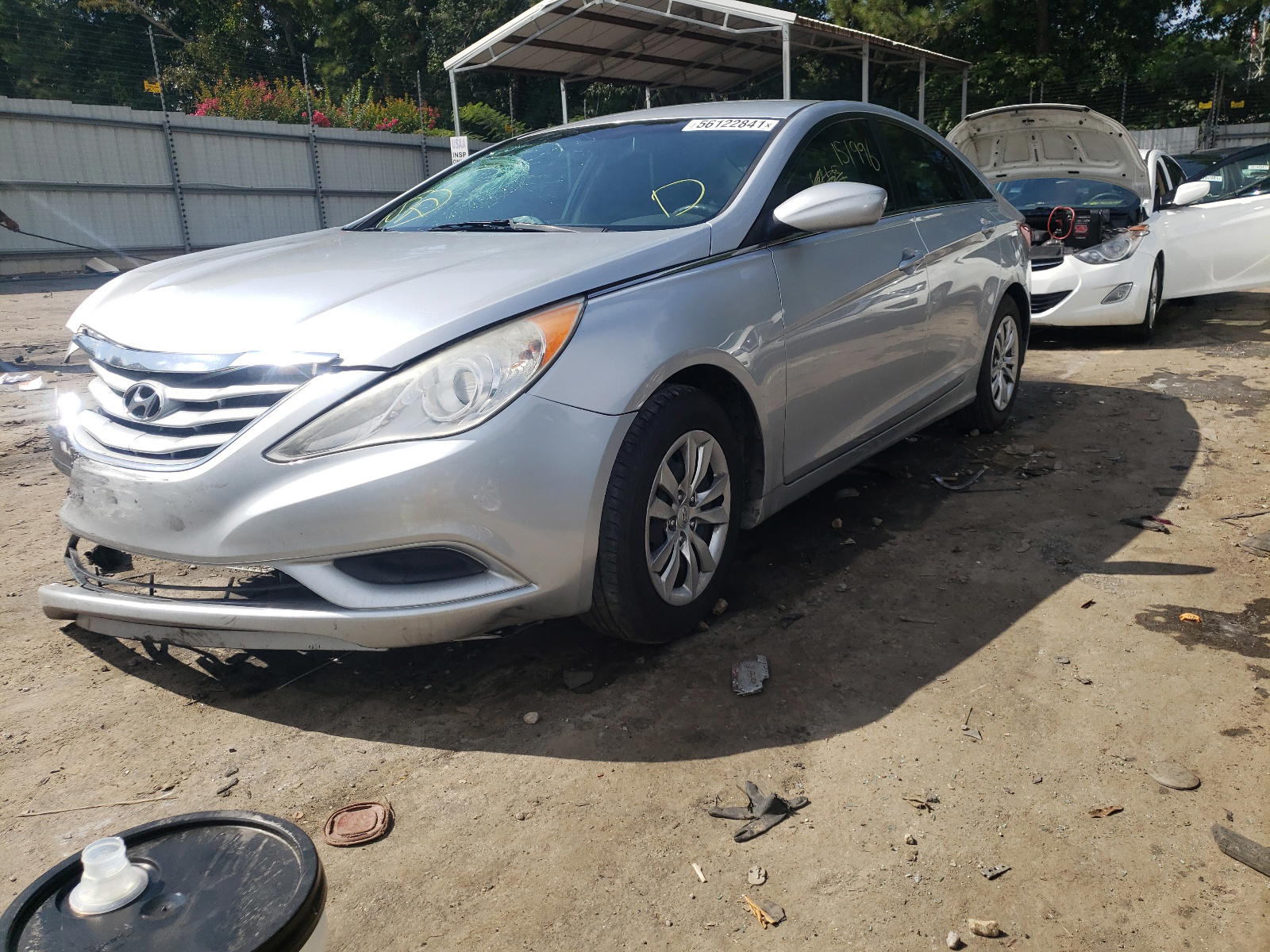Photo 2 from auction – 2012 HYUNDAI SONATA GLS with VIN 5NPEB4AC3CH499822