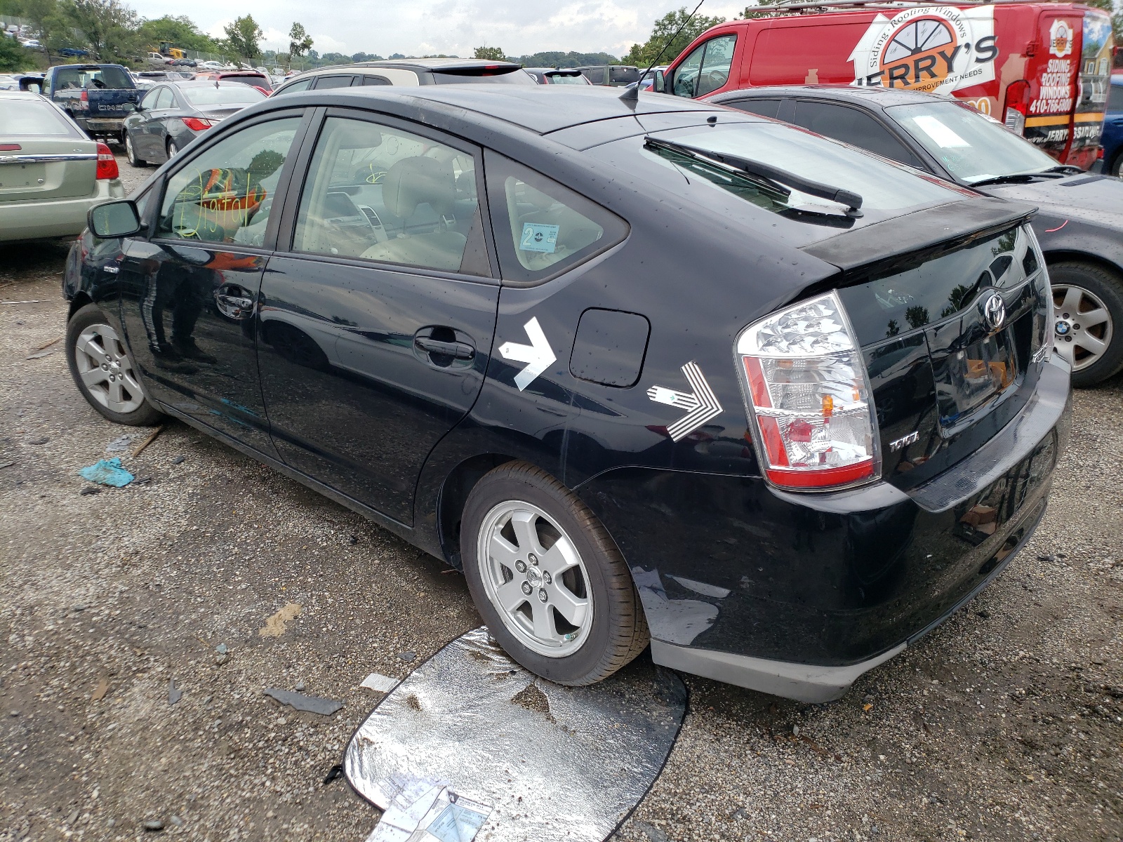 Photo 3 from auction – 2008 TOYOTA PRIUS with VIN JTDKB20U483371562