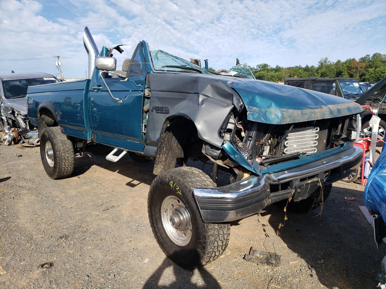 FORD F250 1996 with VIN 2FTHF26F4TCA41270 - Photo from auction