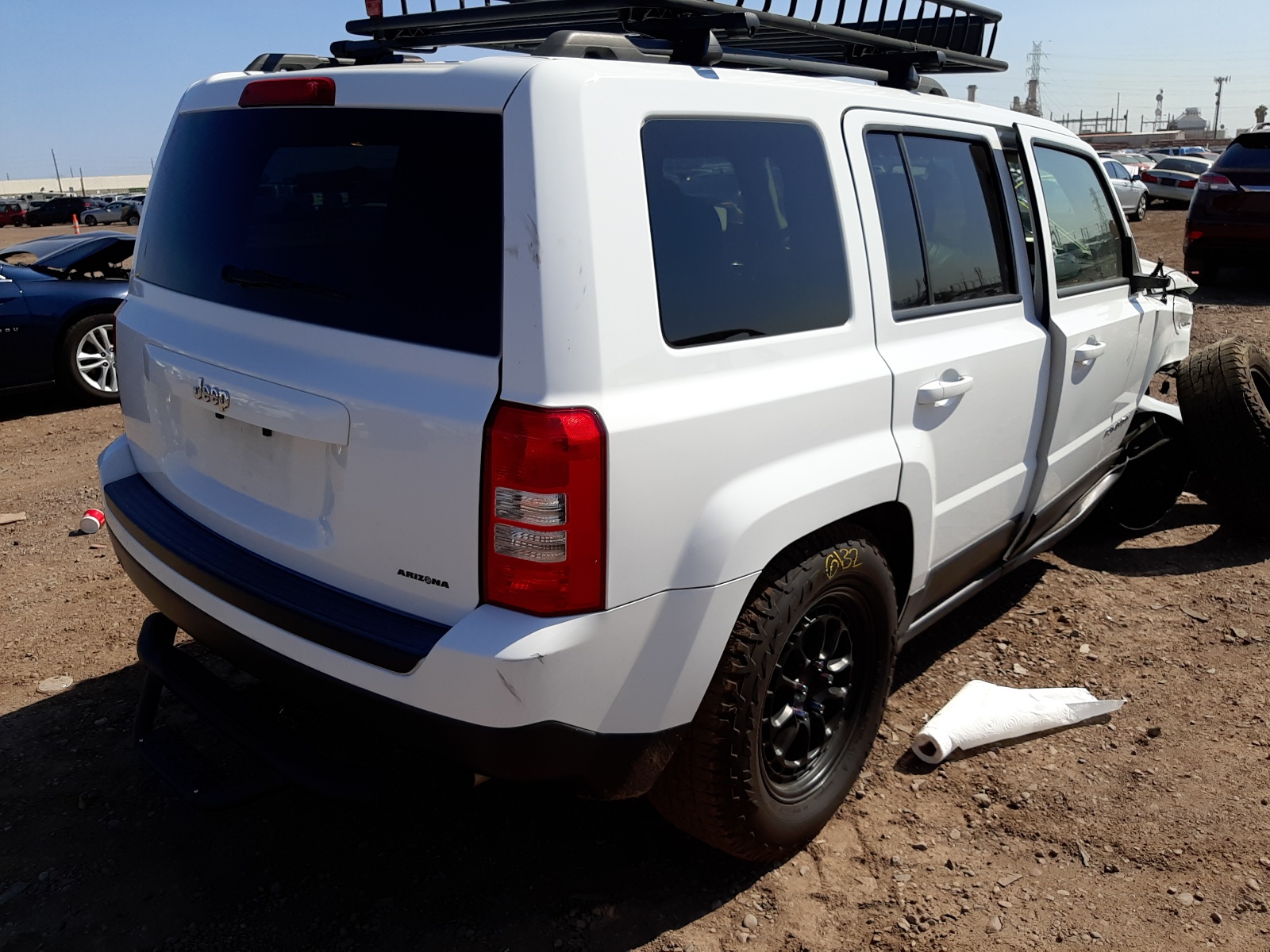 Photo 4 from auction – 2016 JEEP PATRIOT SP with VIN 1C4NJPBB5GD807904