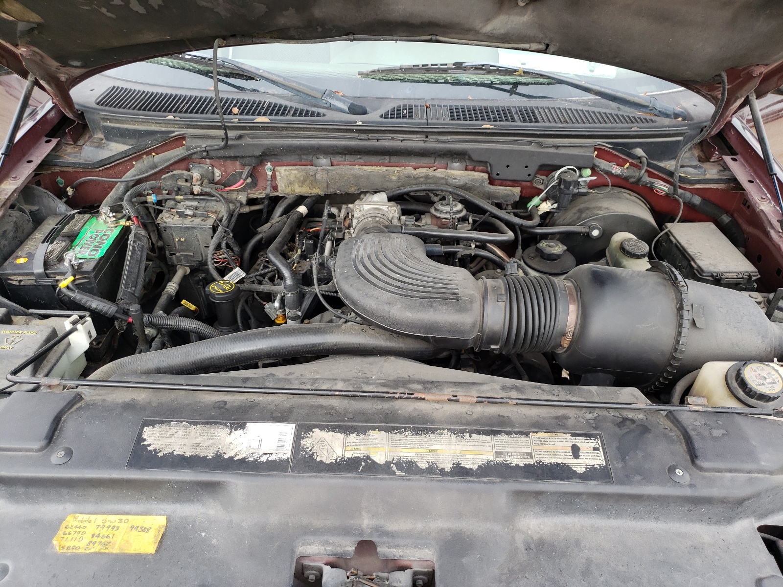 Photo 7 from auction – 2001 FORD F150 with VIN 1FTRX17LX1NA88357