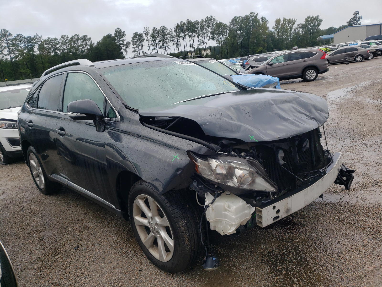 LEXUS RX 350 2010 with VIN 2T2ZK1BA7AC010640 - Photo from auction
