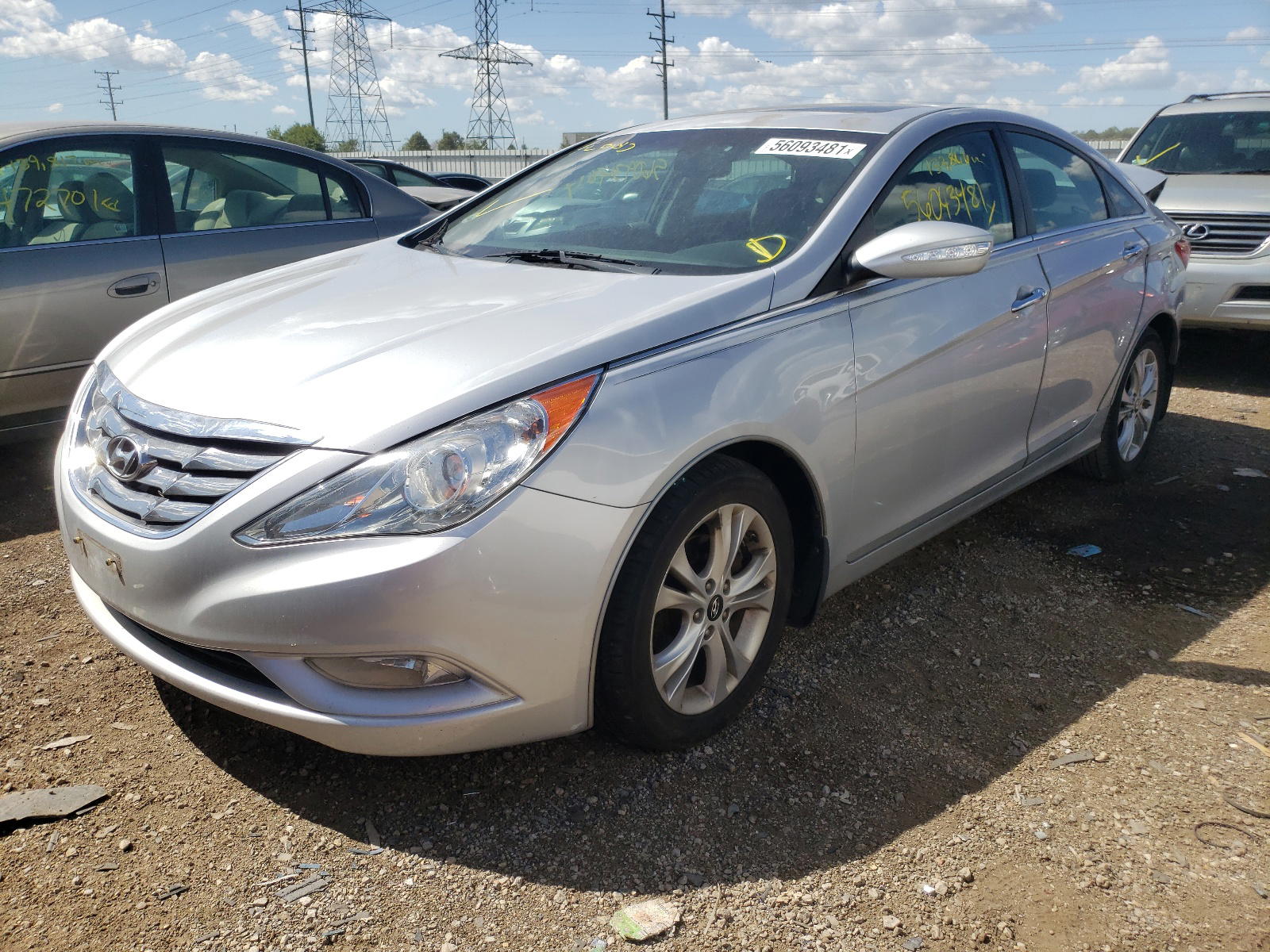 Photo 2 from auction – 2011 HYUNDAI SONATA SE with VIN 5NPEC4AC3BH189178