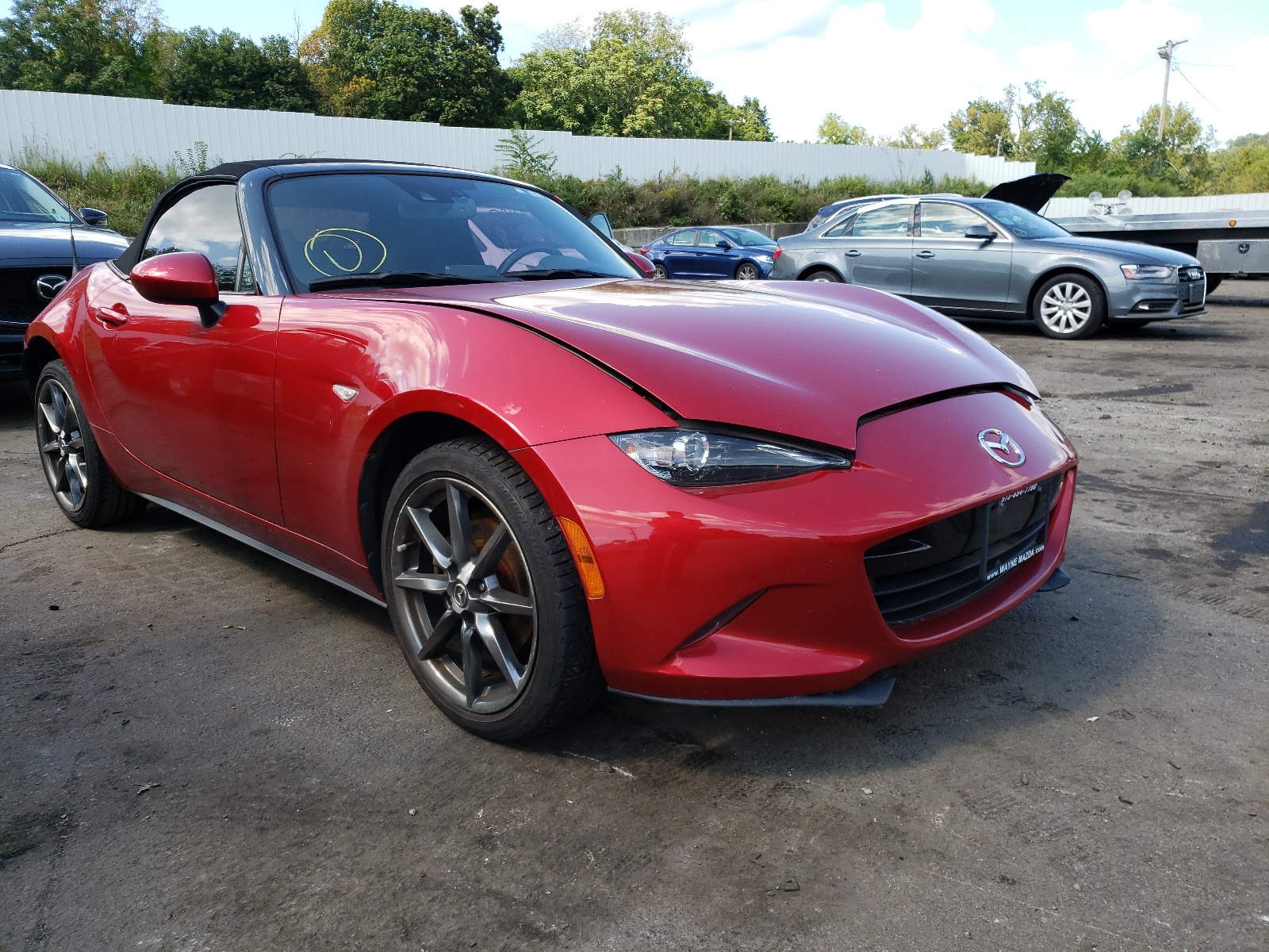 Photo 1 from auction – 2016 MAZDA MX-5 MIATA with VIN JM1NDAD7XG0108871