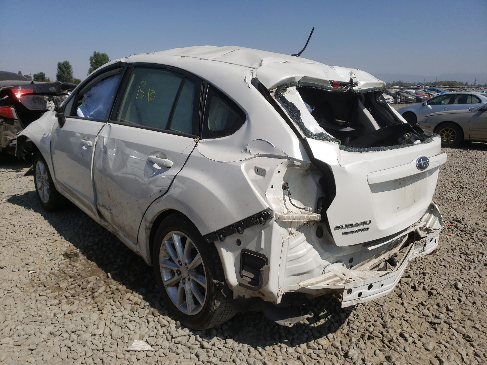 Photo 3 from auction – 2014 SUBARU IMPREZA PR with VIN JF1GPAC68E8331343
