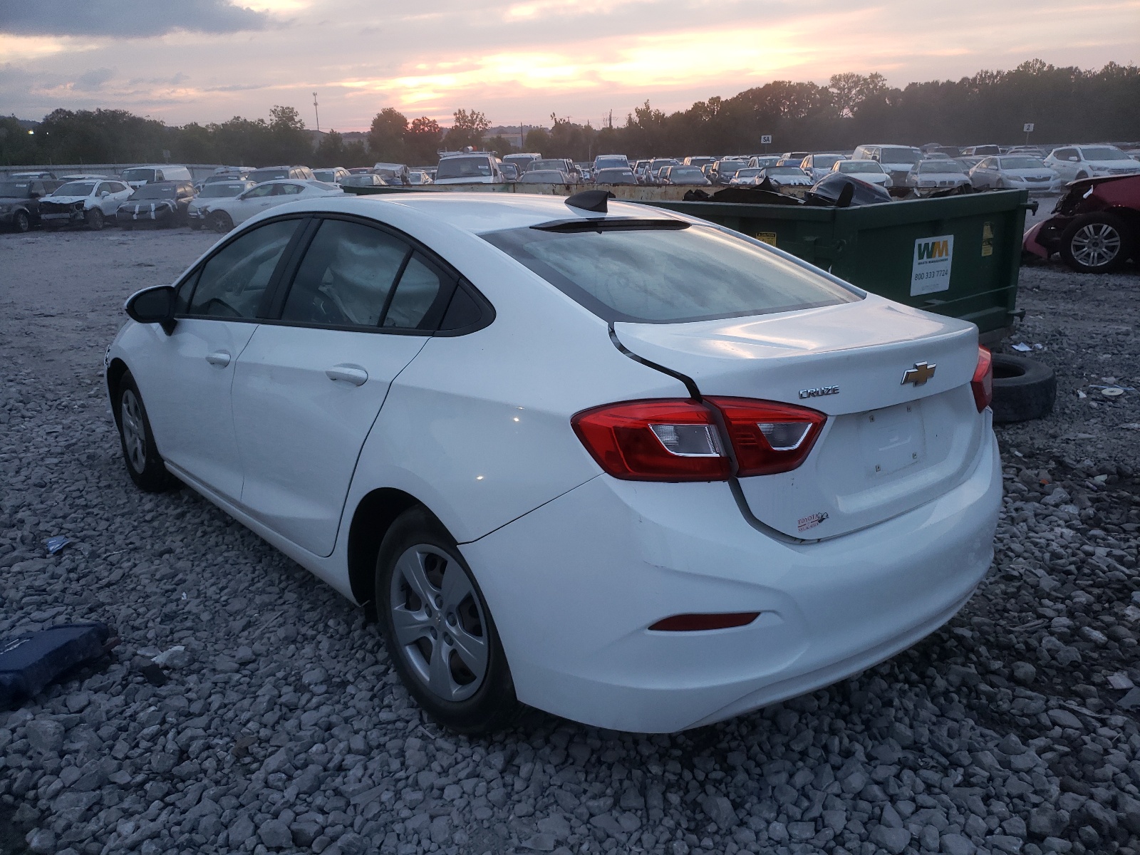 Photo 3 from auction – 2017 CHEVROLET CRUZE LS with VIN 3G1BC5SM4HS561912