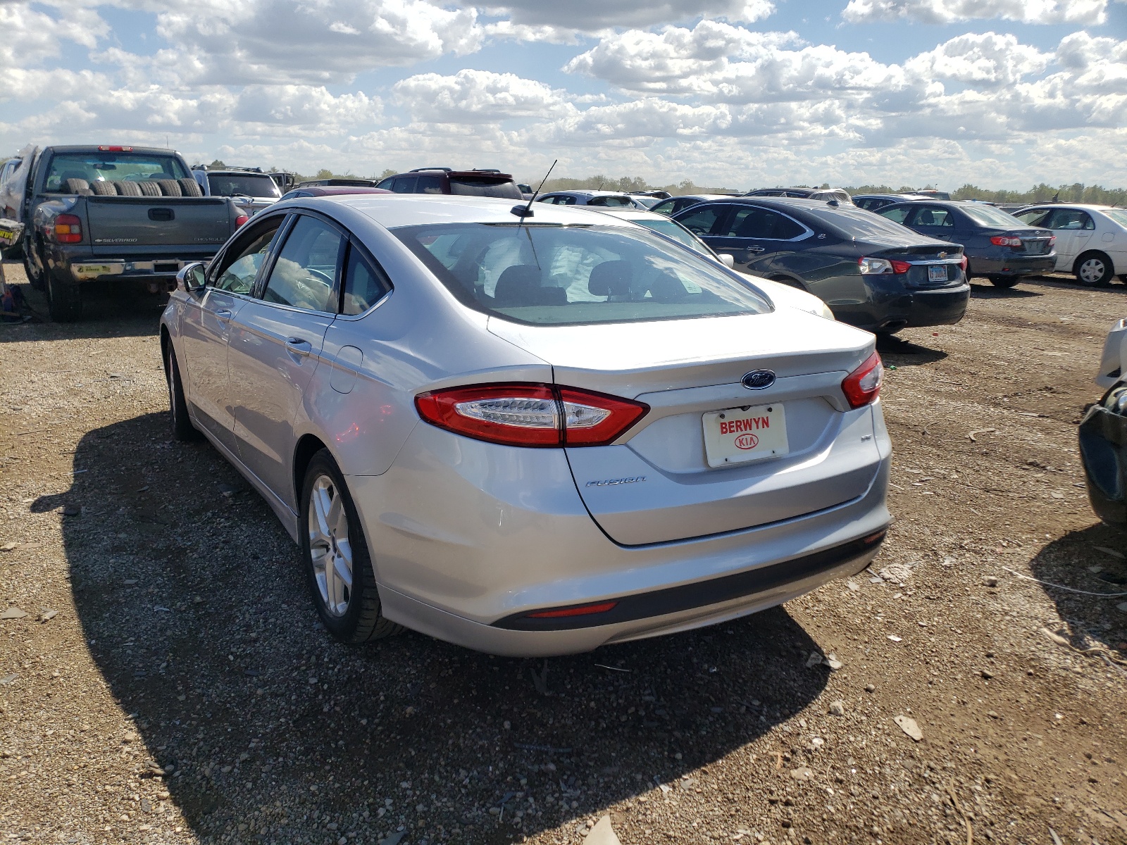 Photo 3 from auction – 2016 FORD FUSION SE with VIN 1FA6P0H70G5100562