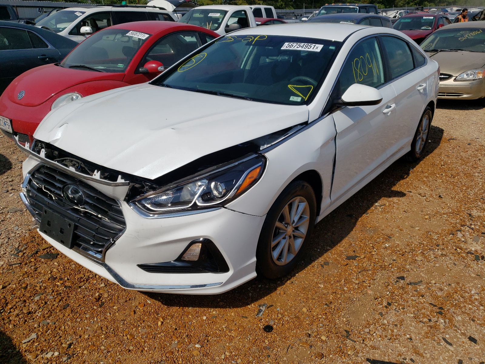 Photo 2 from auction – 2018 HYUNDAI SONATA SE with VIN 5NPE24AF4JH657642