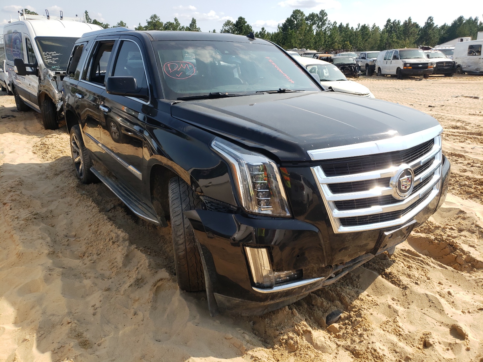 CADILLAC ESCALADE L 2015 with VIN 1GYS4BKJ1FR162622 - Photo from auction