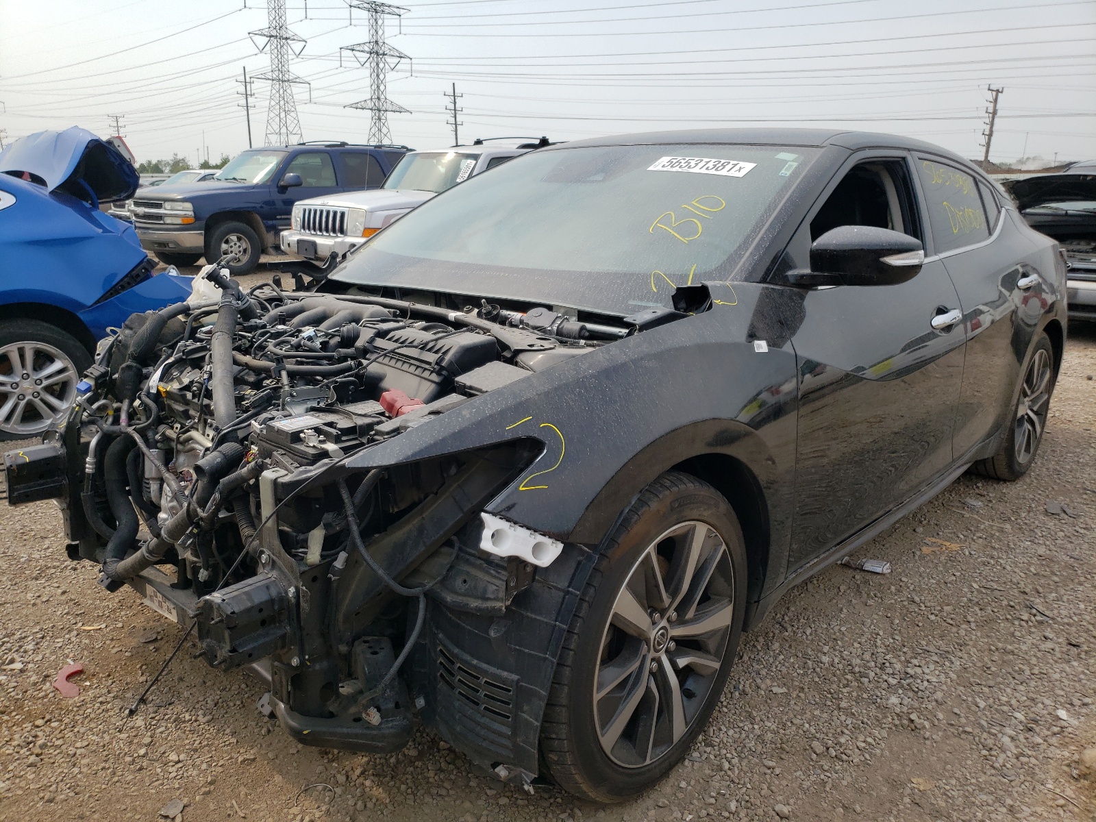 Photo 2 from auction – 2020 NISSAN MAXIMA SV with VIN 1N4AA6CV4LC364040