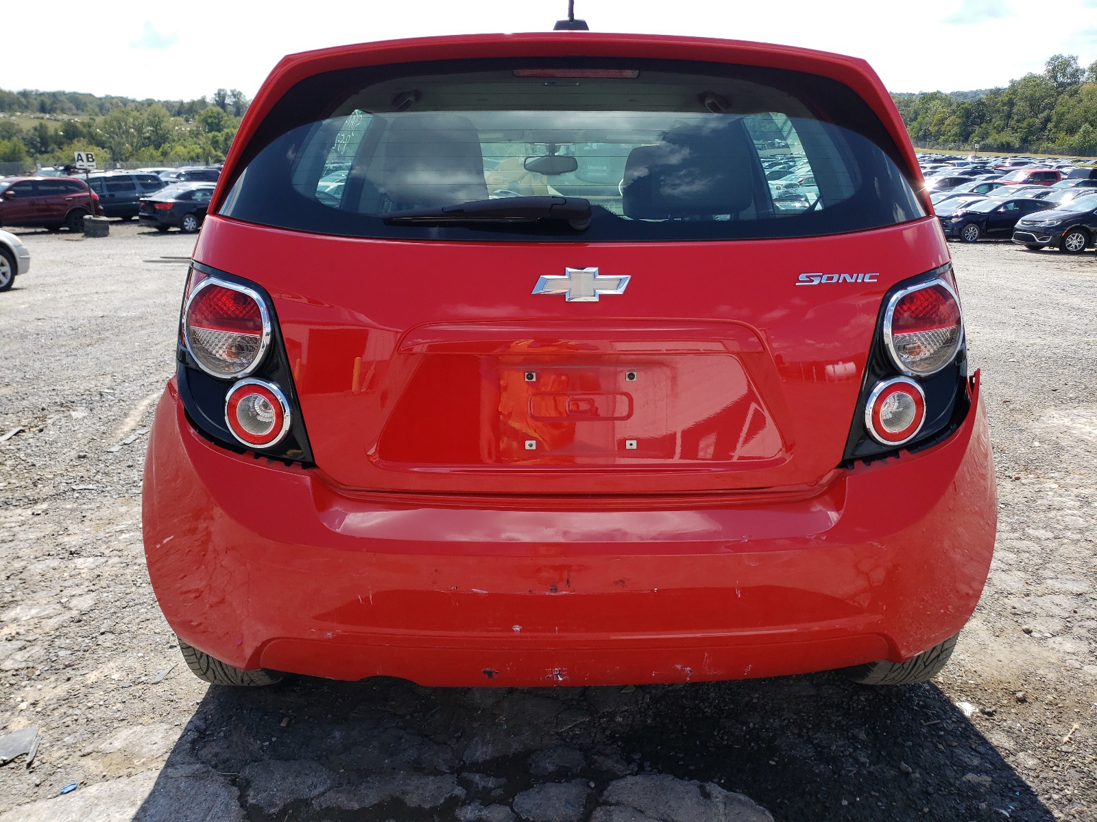 Photo 9 from auction – 2015 CHEVROLET SONIC LS with VIN 1G1JB6SHXF4157257