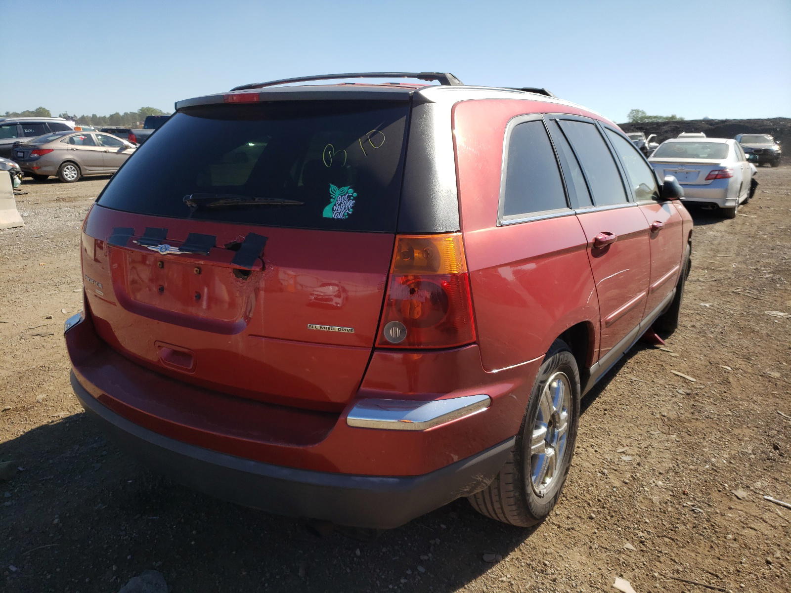 Photo 4 from auction – 2005 CHRYSLER PACIFICA T with VIN 2C8GF68495R649220