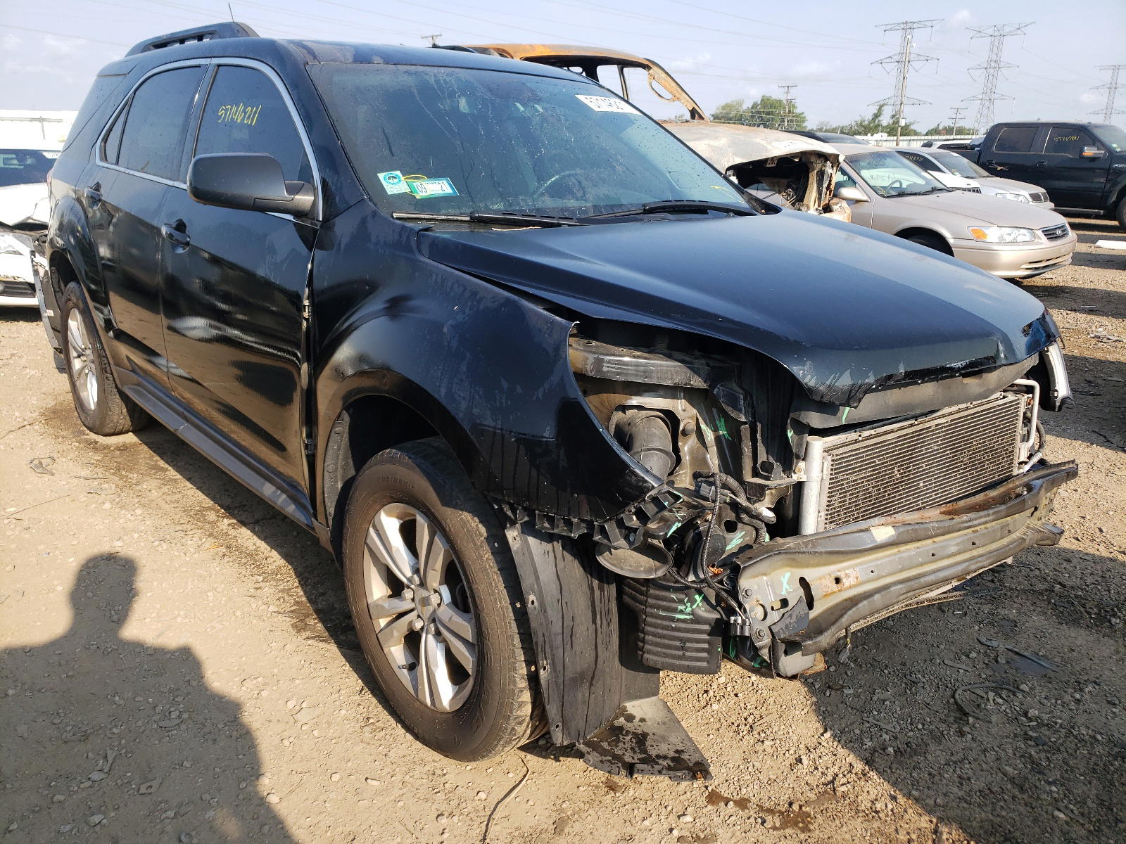 CHEVROLET EQUINOX LT 2012 with VIN 2GNALDEK2C6398151 - Photo from auction