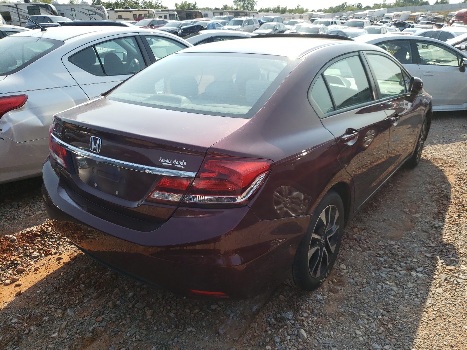 صورة رقم 4 من المزاد - 2015 HONDA CIVIC EX مع VIN 19XFB2F81FE026233