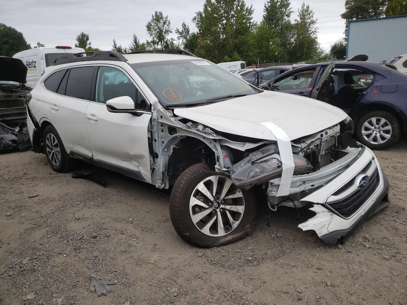 SUBARU OUTBACK PR 2021 with VIN 4S4BTACC5M3144199 - Photo from auction