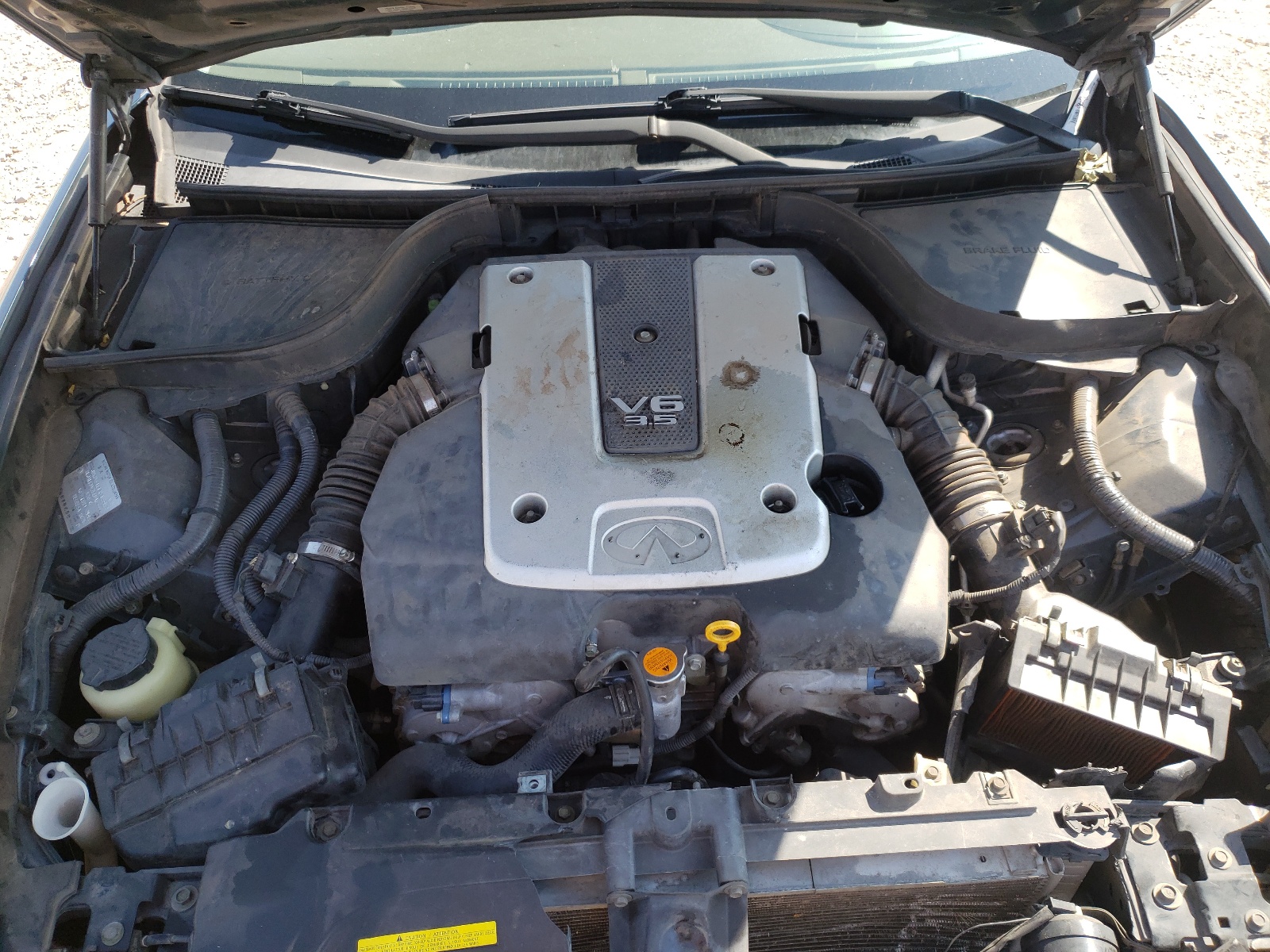 Photo 7 from auction – 2007 INFINITI G35 with VIN JNKBV61E17M708962
