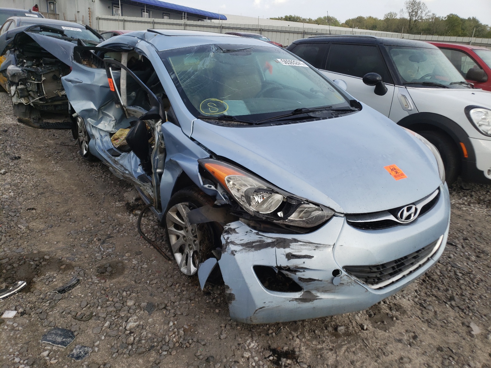 Photo 1 from auction – 2013 HYUNDAI ELANTRA GL with VIN KMHDH4AEXDU596451