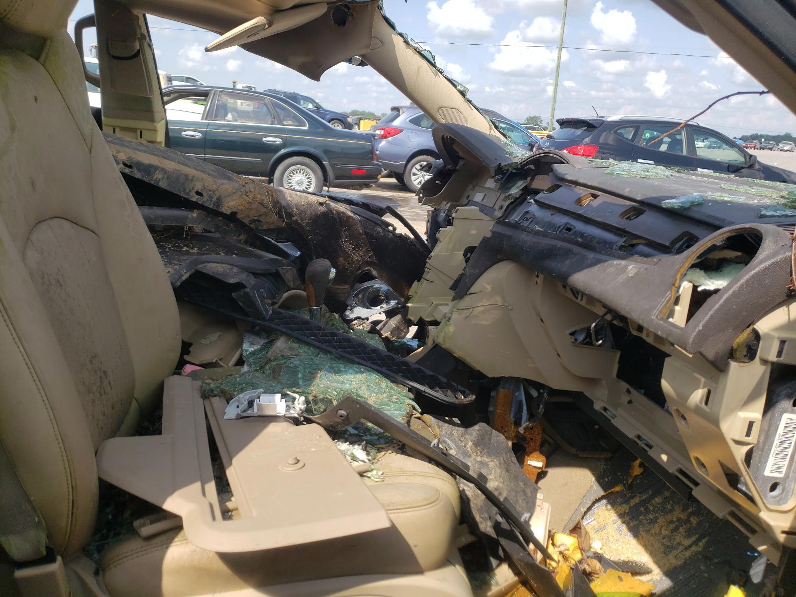 Photo 5 from auction – 2009 BUICK ENCLAVE CX with VIN 5GAER23D69J115295