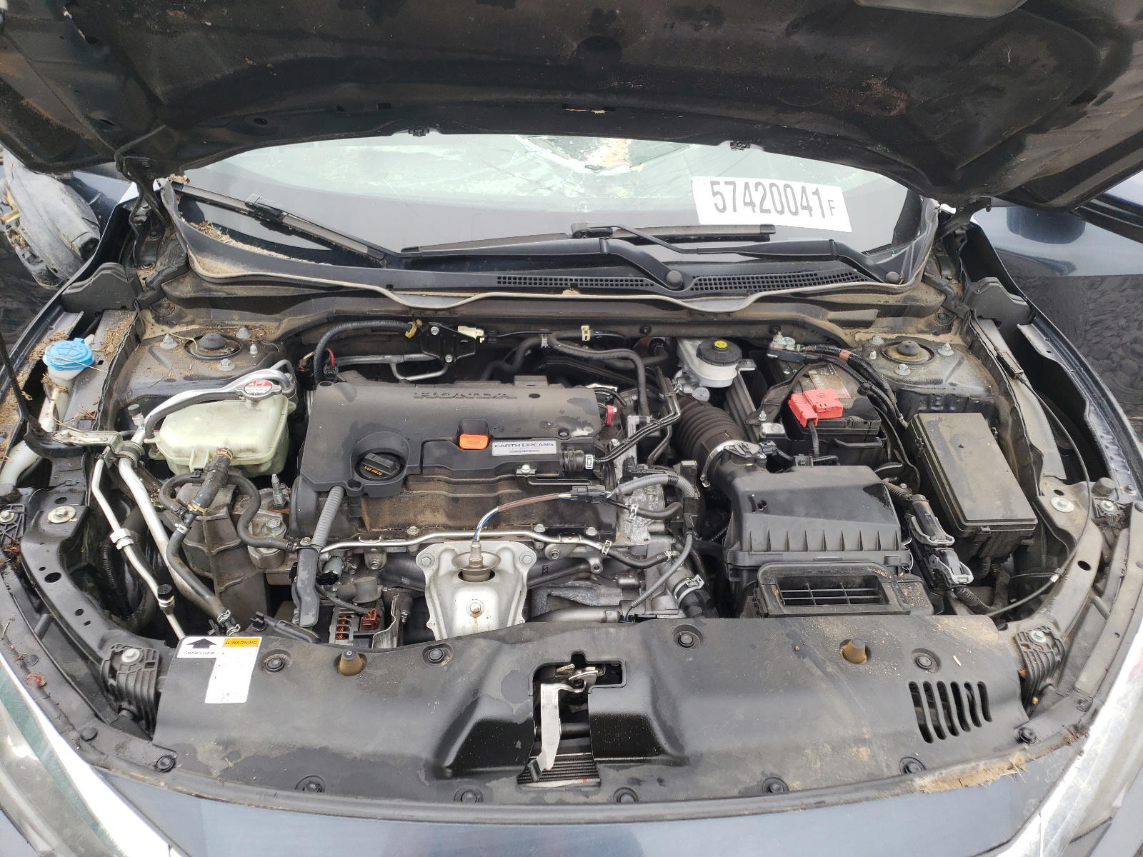 Photo 7 from auction – 2017 HONDA CIVIC EX with VIN 19XFC2F76HE045996