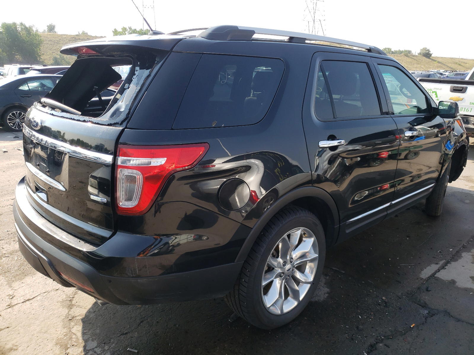 Photo 4 from auction – 2015 FORD EXPLORER X with VIN 1FM5K8D84FGC38749