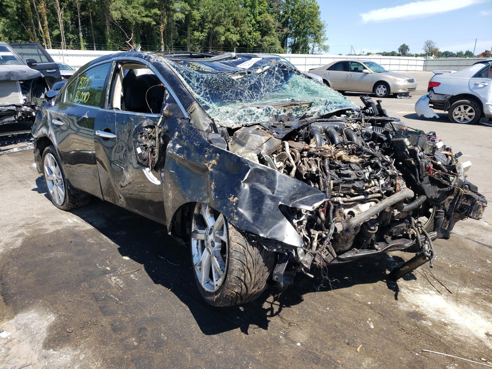 NISSAN MAXIMA S 2012 with VIN 1N4AA5AP9CC846775 - Photo from auction