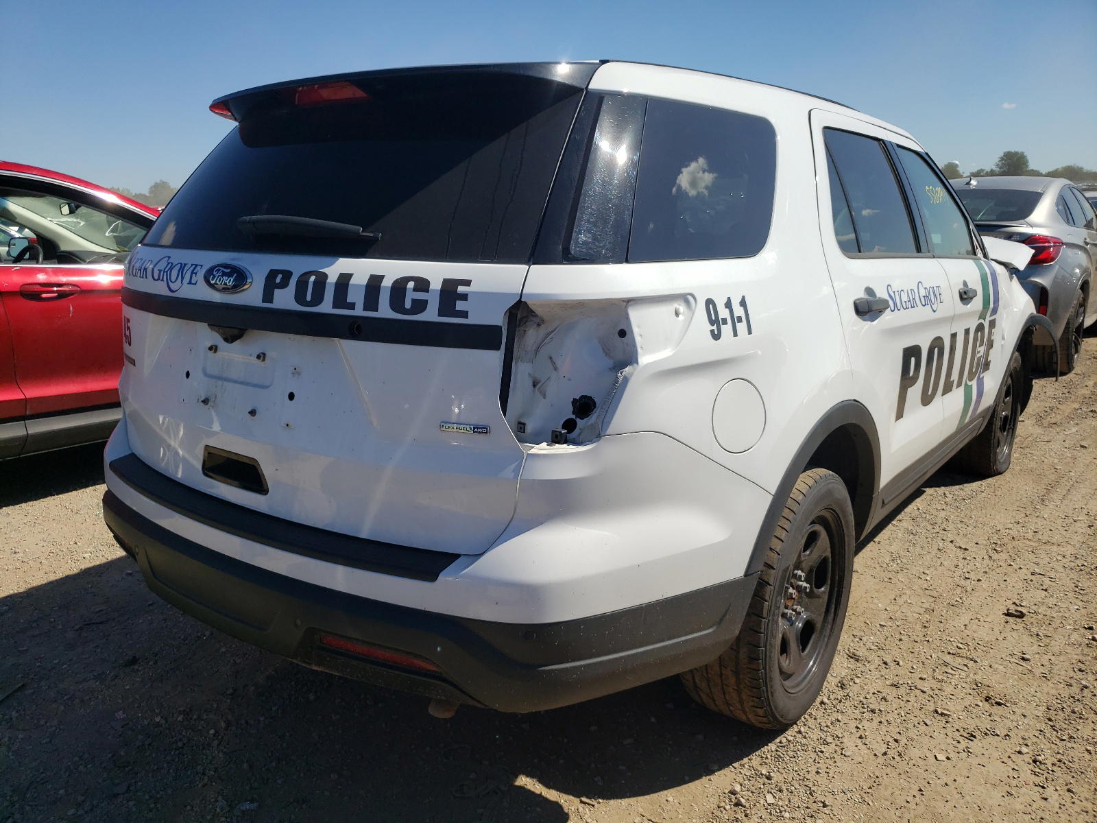 Photo 4 from auction – 2018 FORD EXPLORER P with VIN 1FM5K8AR0JGC74508