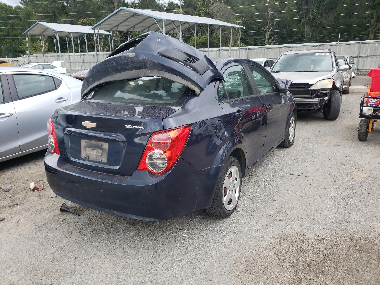 Photo 4 from auction – 2015 CHEVROLET SONIC LS with VIN 1G1JA5SH9F4115448