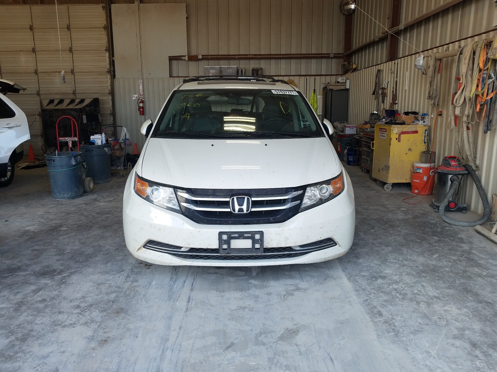 Photo 9 from auction – 2014 HONDA ODYSSEY EX with VIN 5FNRL5H67EB112940
